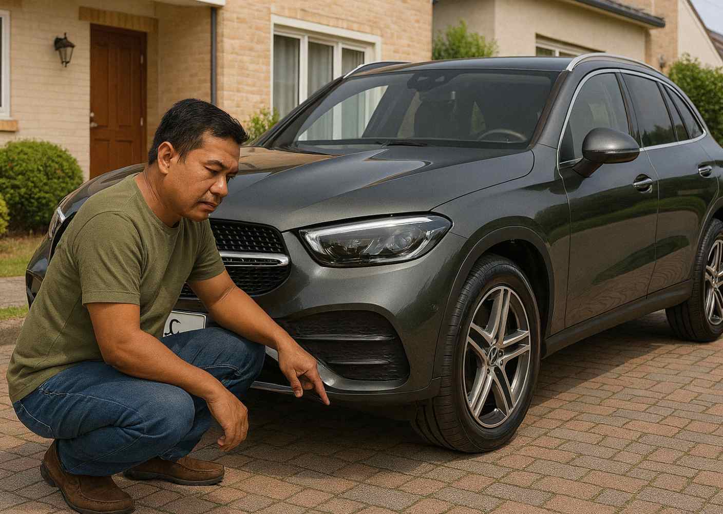 Cara Memeriksa Tekanan Ban pada Mercedes Benz