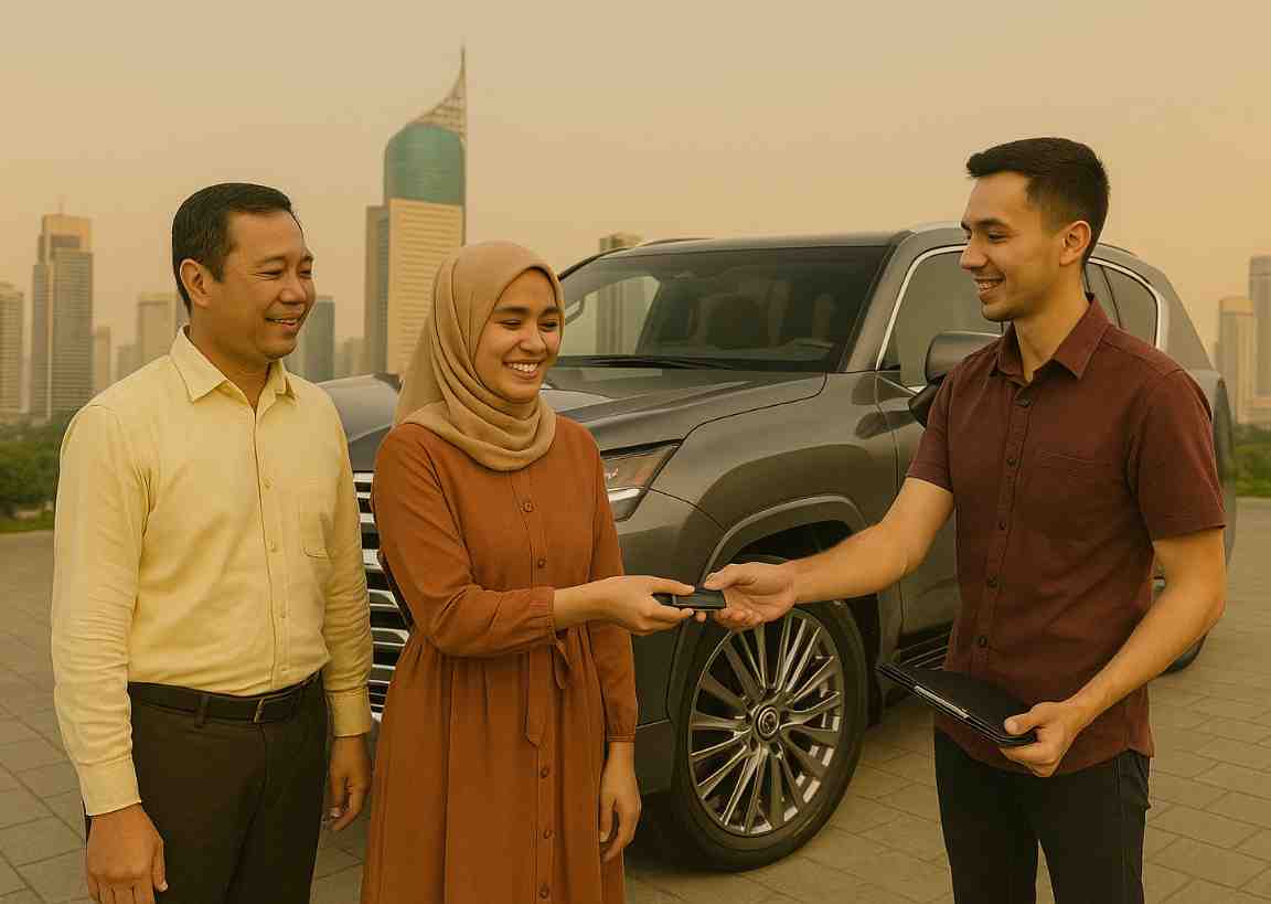 Proses Pemesanan Sewa Mobil Luxury di Jakarta